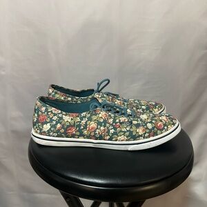 Vans Floral Canvas Sneakers Women’s 9 / Men’s 7.5